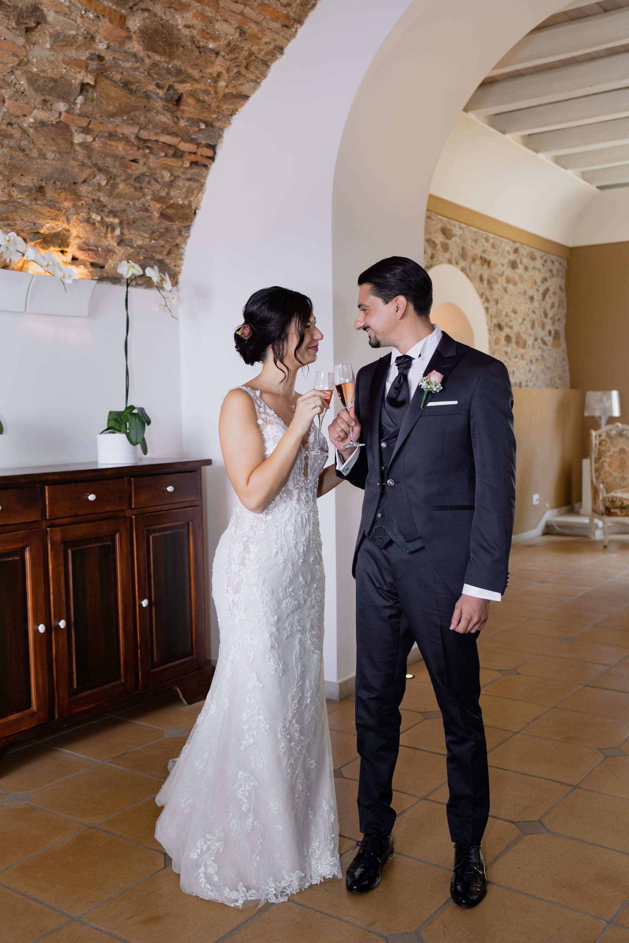 Un matrimonio elegante e senza tempo