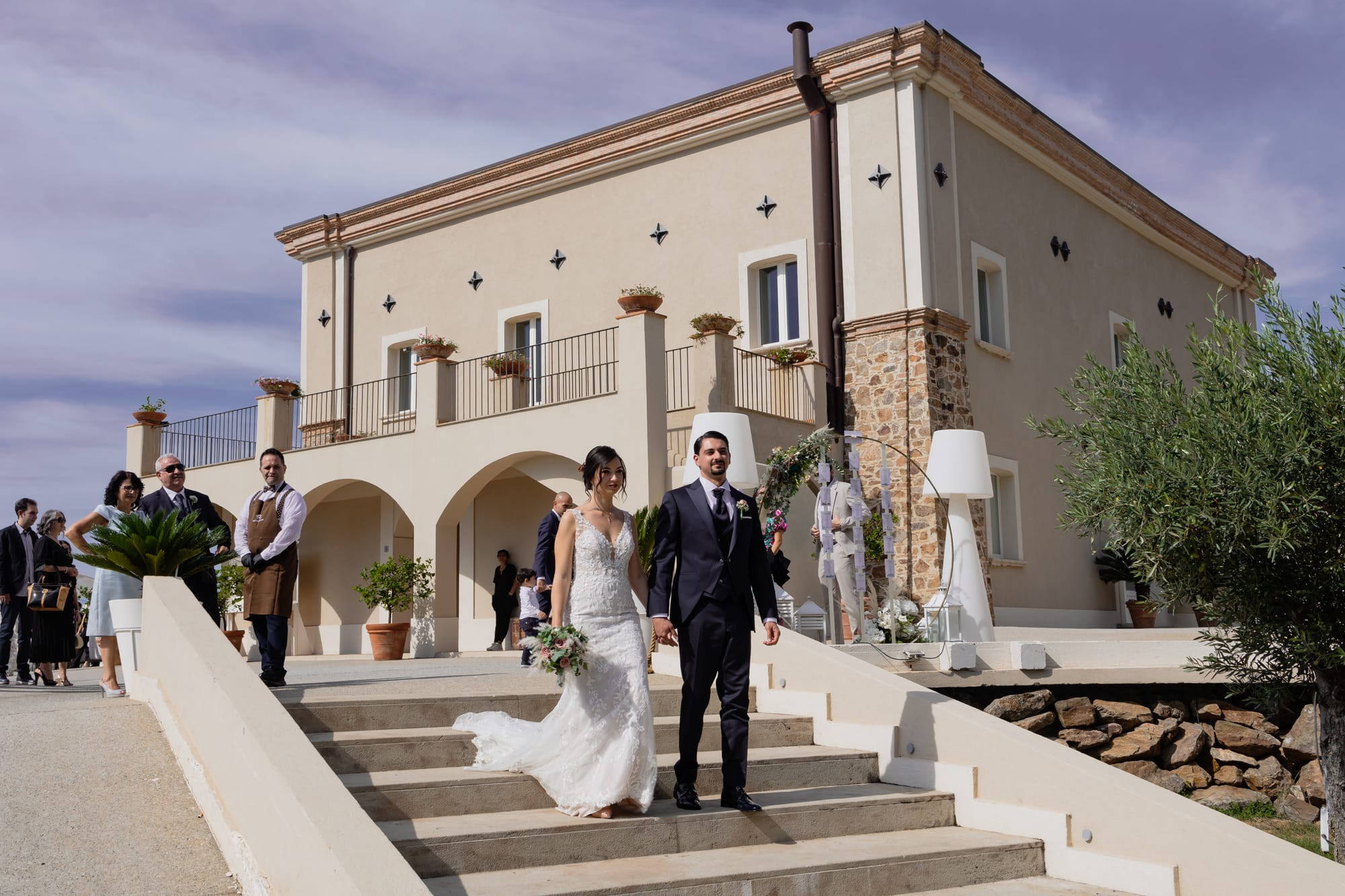 Un matrimonio elegante e senza tempo