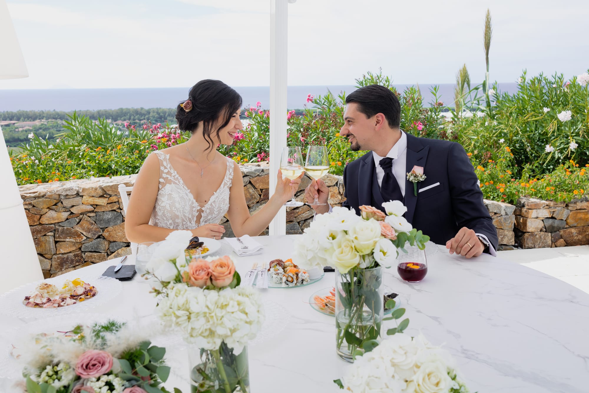 Un matrimonio elegante e senza tempo