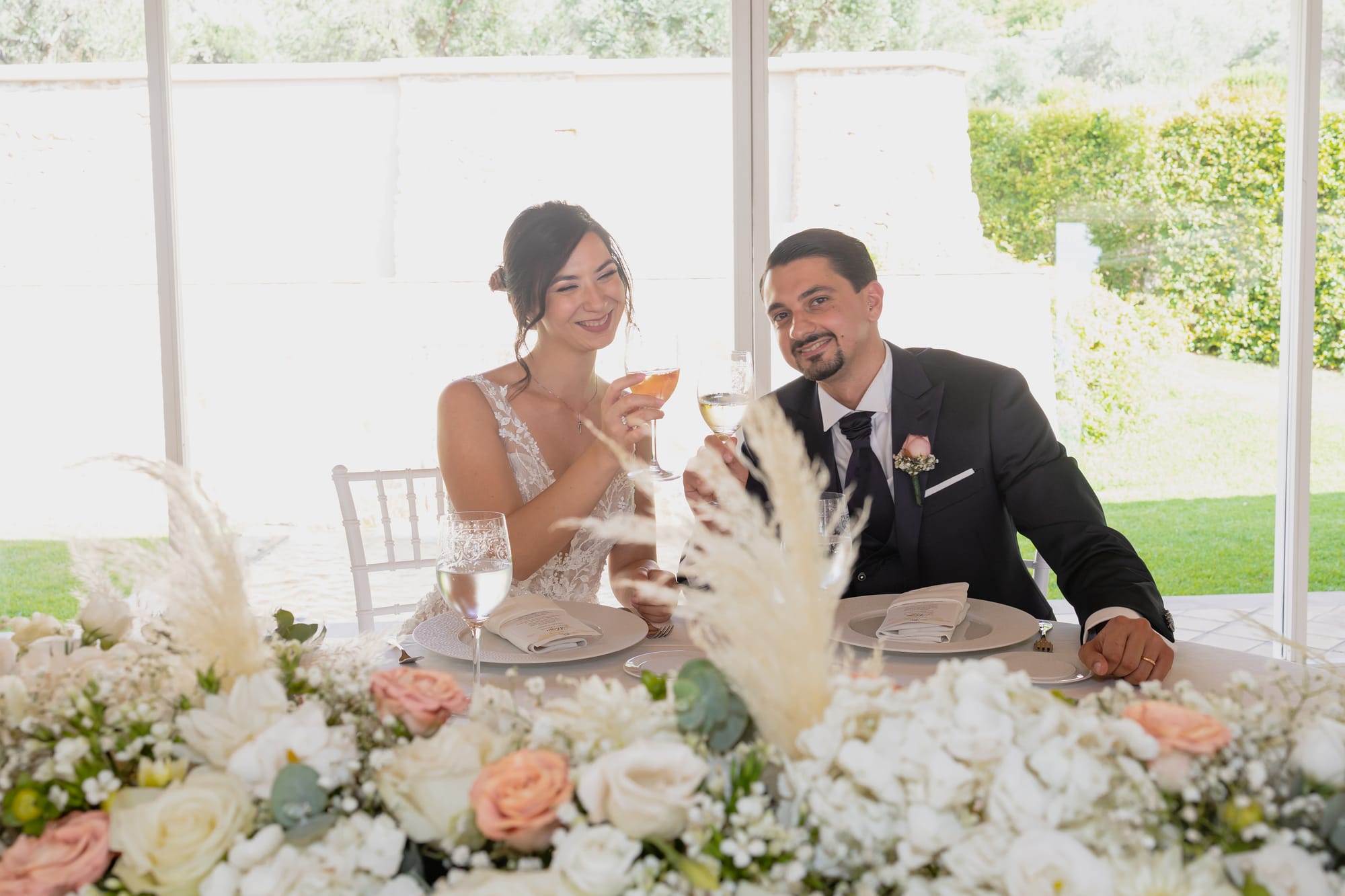 Un matrimonio elegante e senza tempo