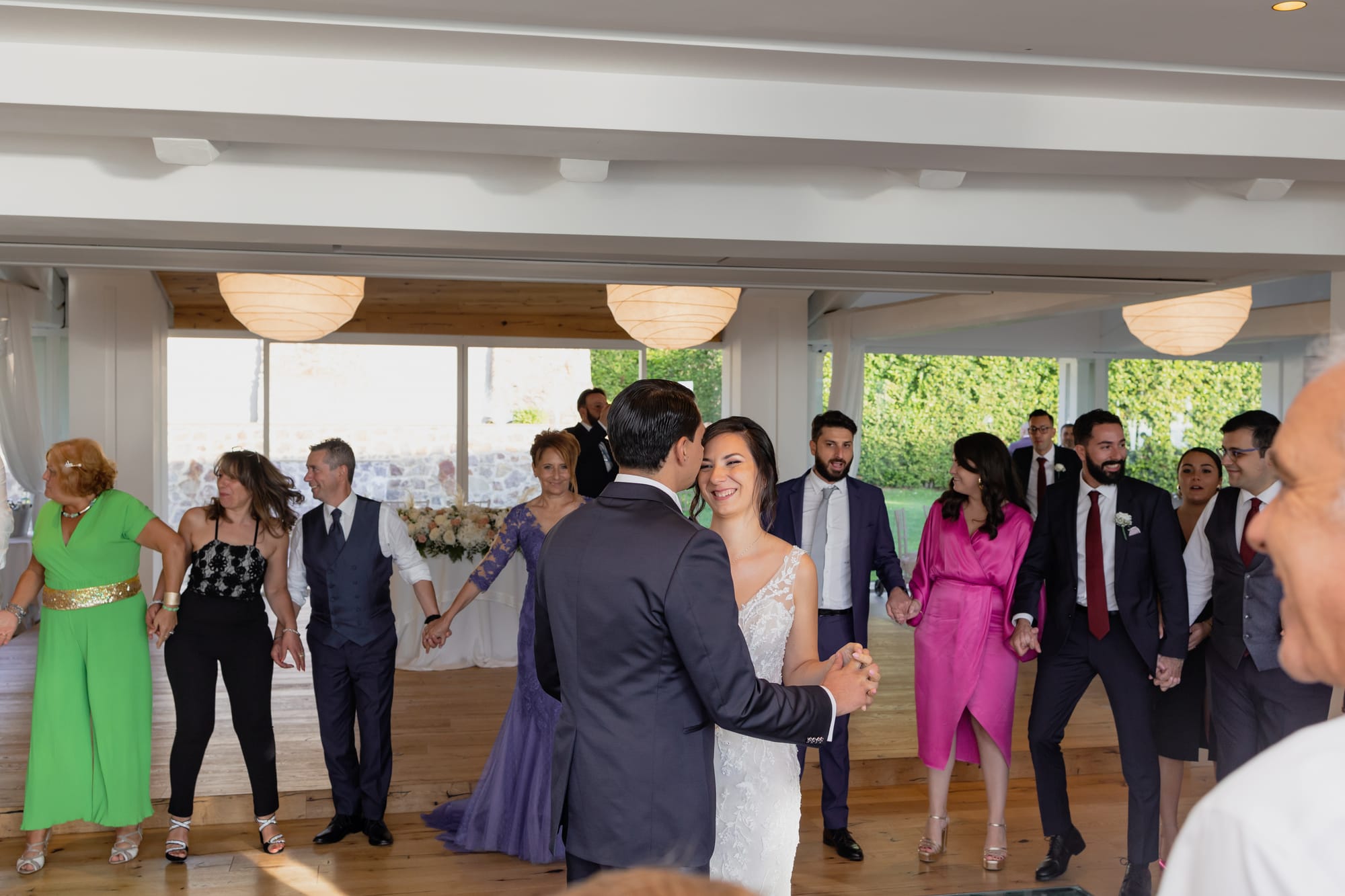 Un matrimonio elegante e senza tempo