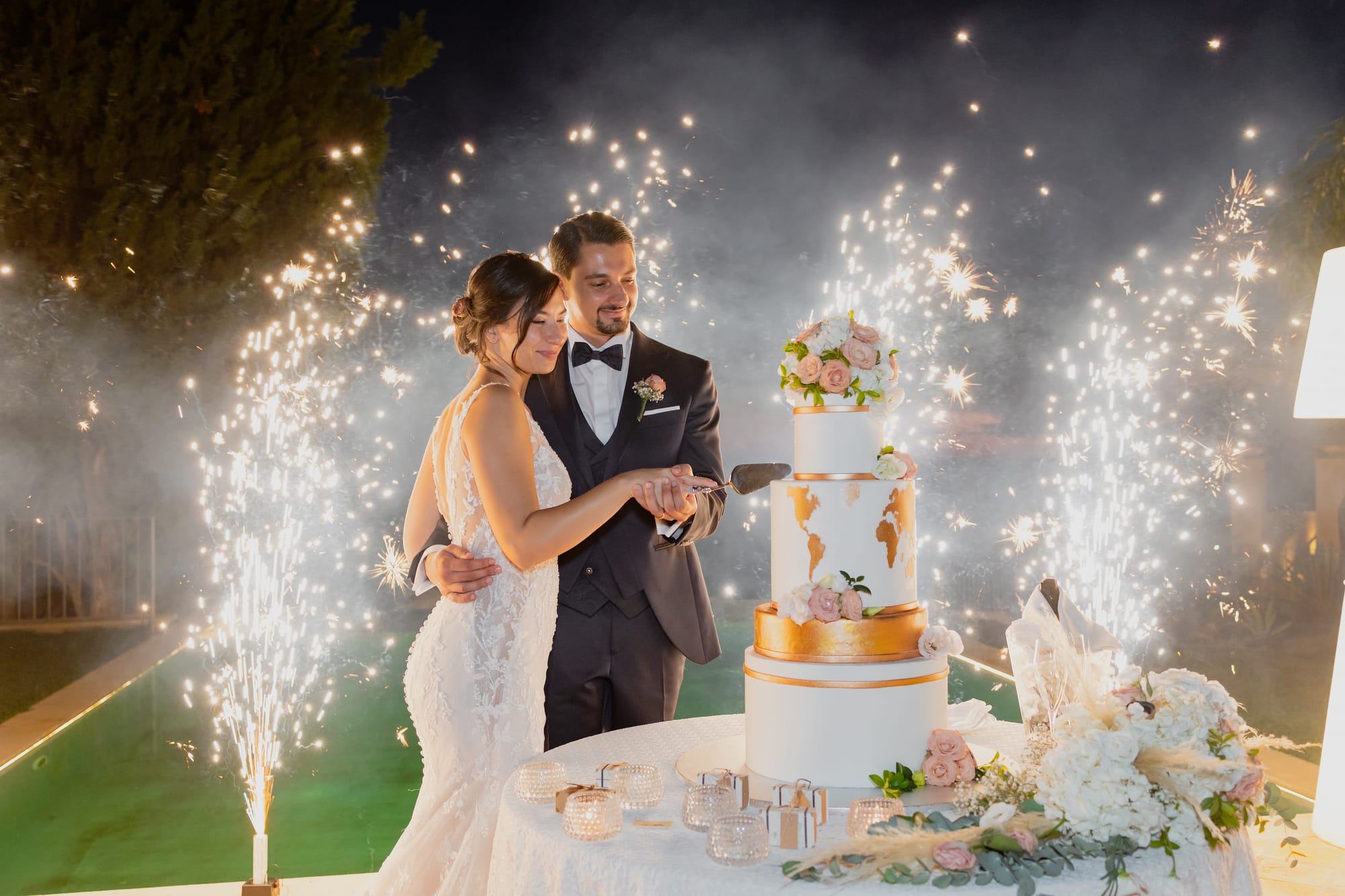 Un matrimonio elegante e senza tempo