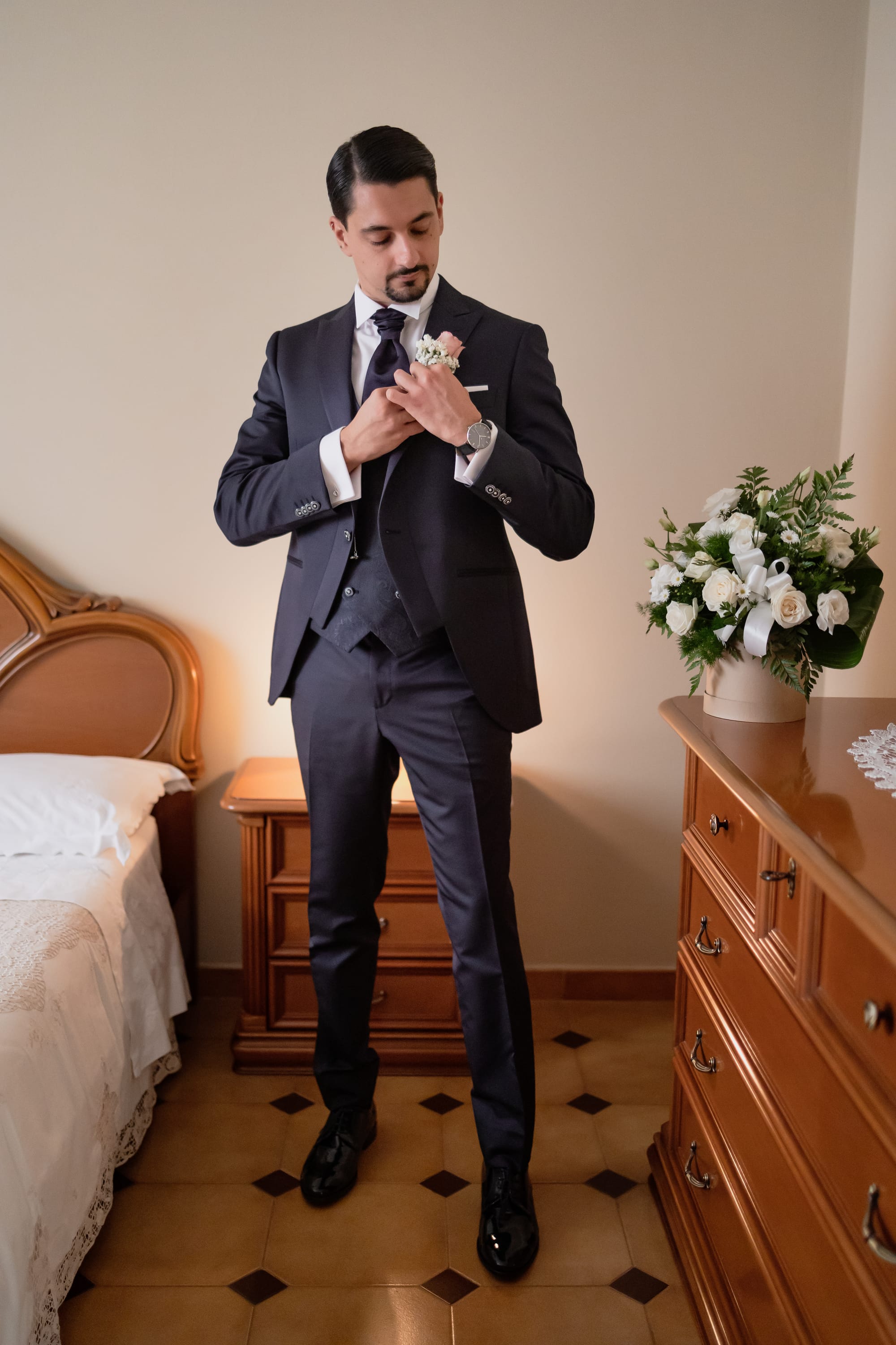 Un matrimonio elegante e senza tempo
