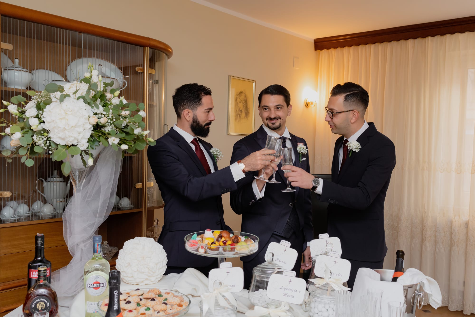 Un matrimonio elegante e senza tempo