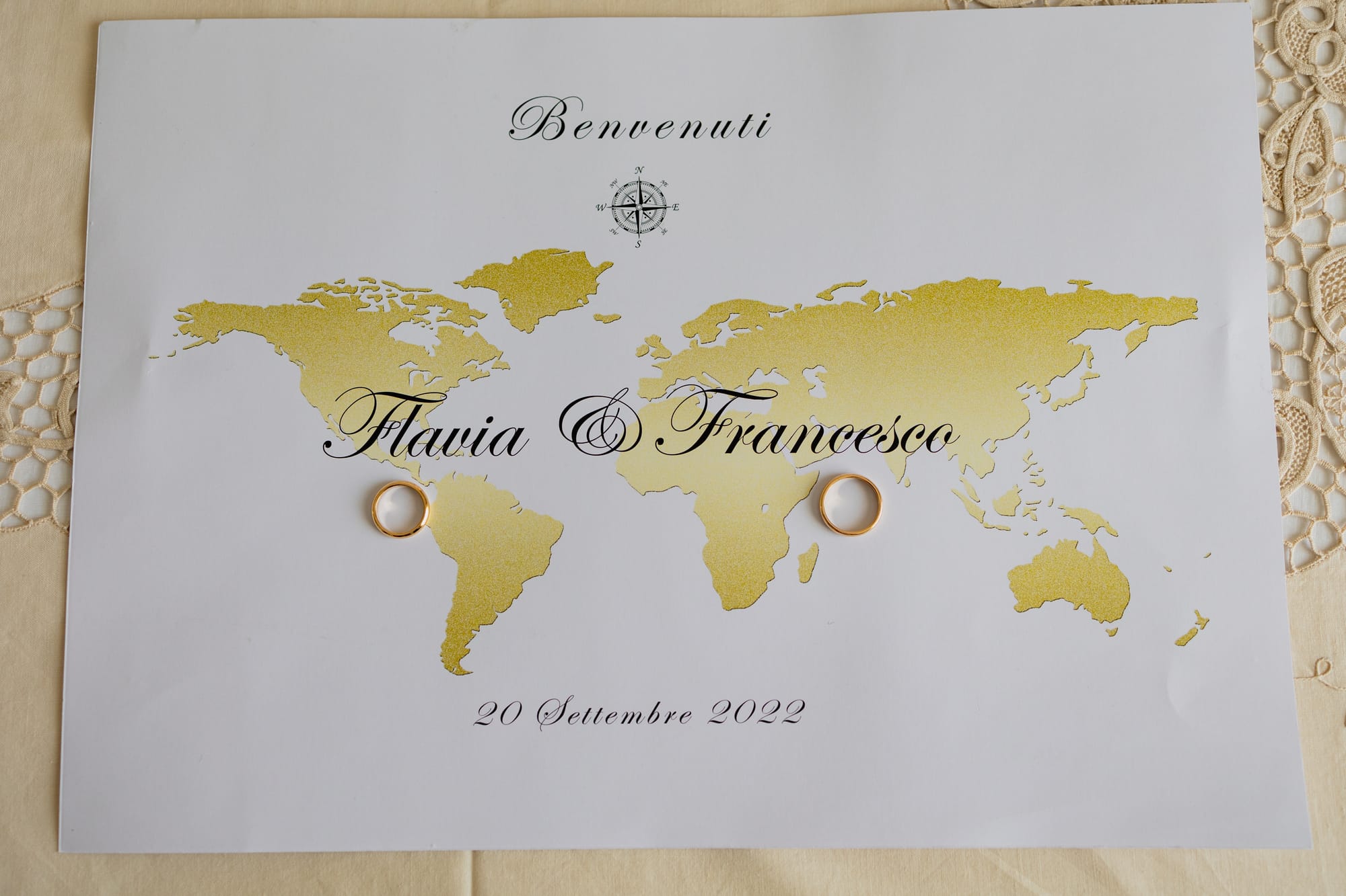 Un matrimonio elegante e senza tempo