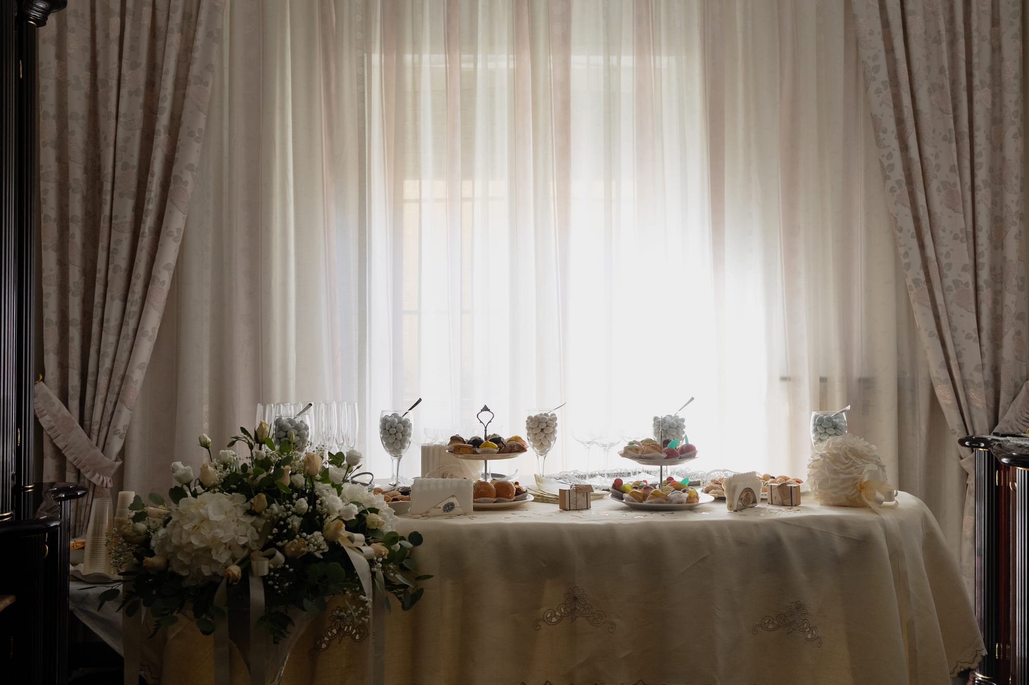 Un matrimonio elegante e senza tempo