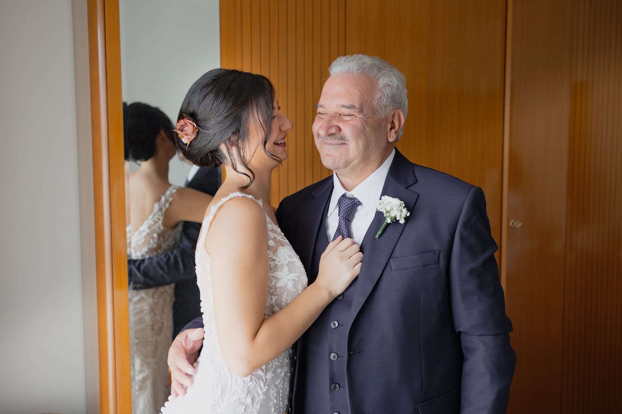 Un matrimonio elegante e senza tempo