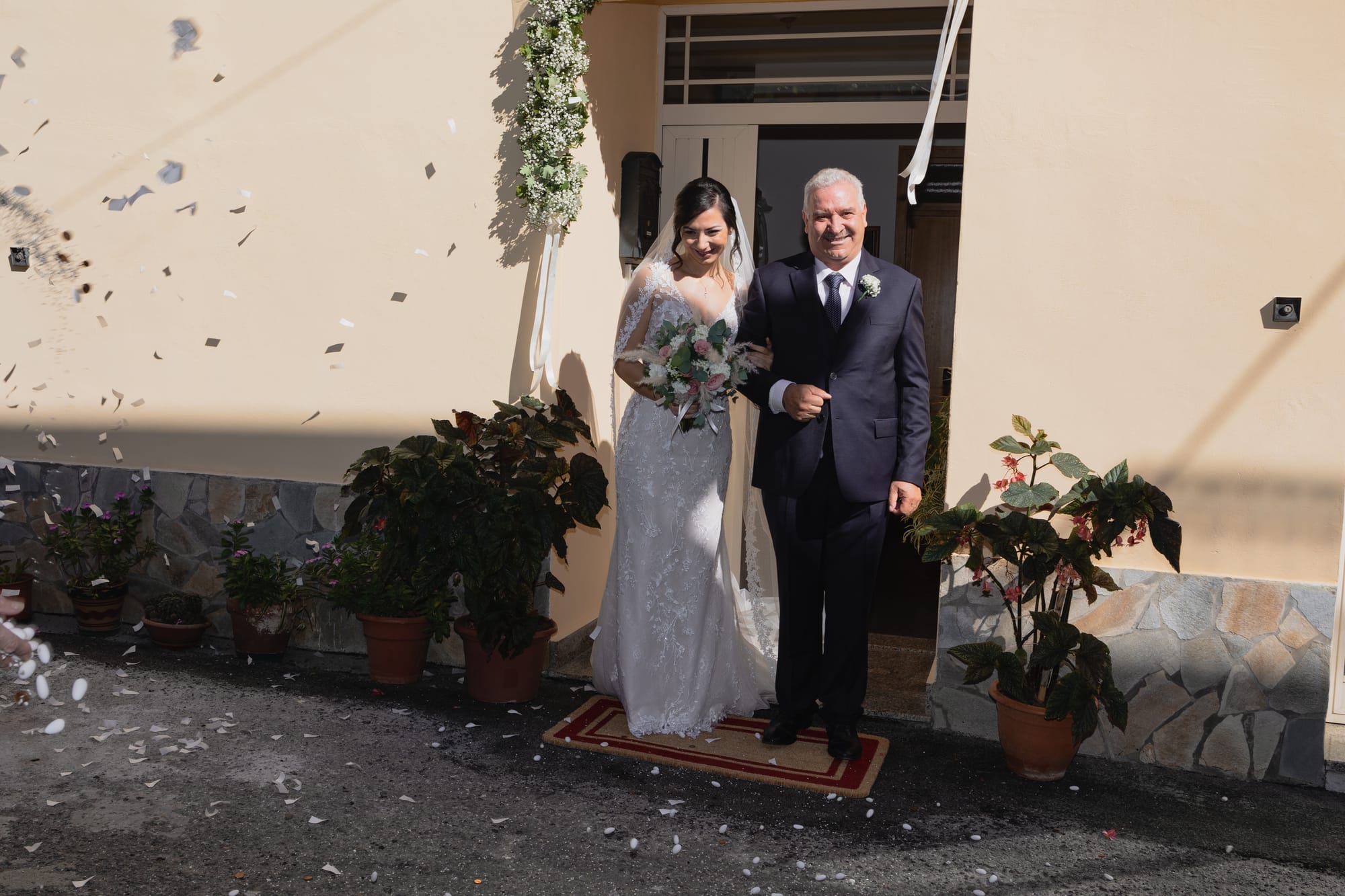 Un matrimonio elegante e senza tempo
