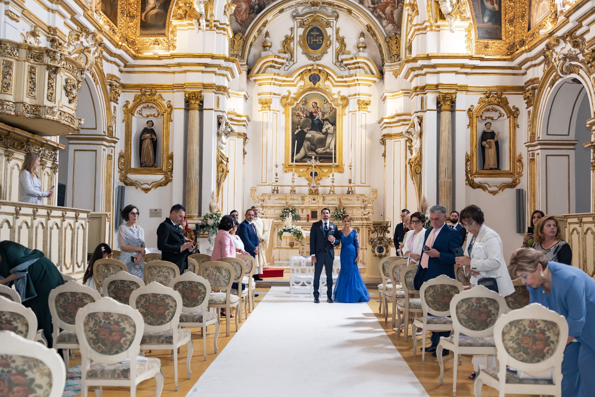 Un matrimonio elegante e senza tempo