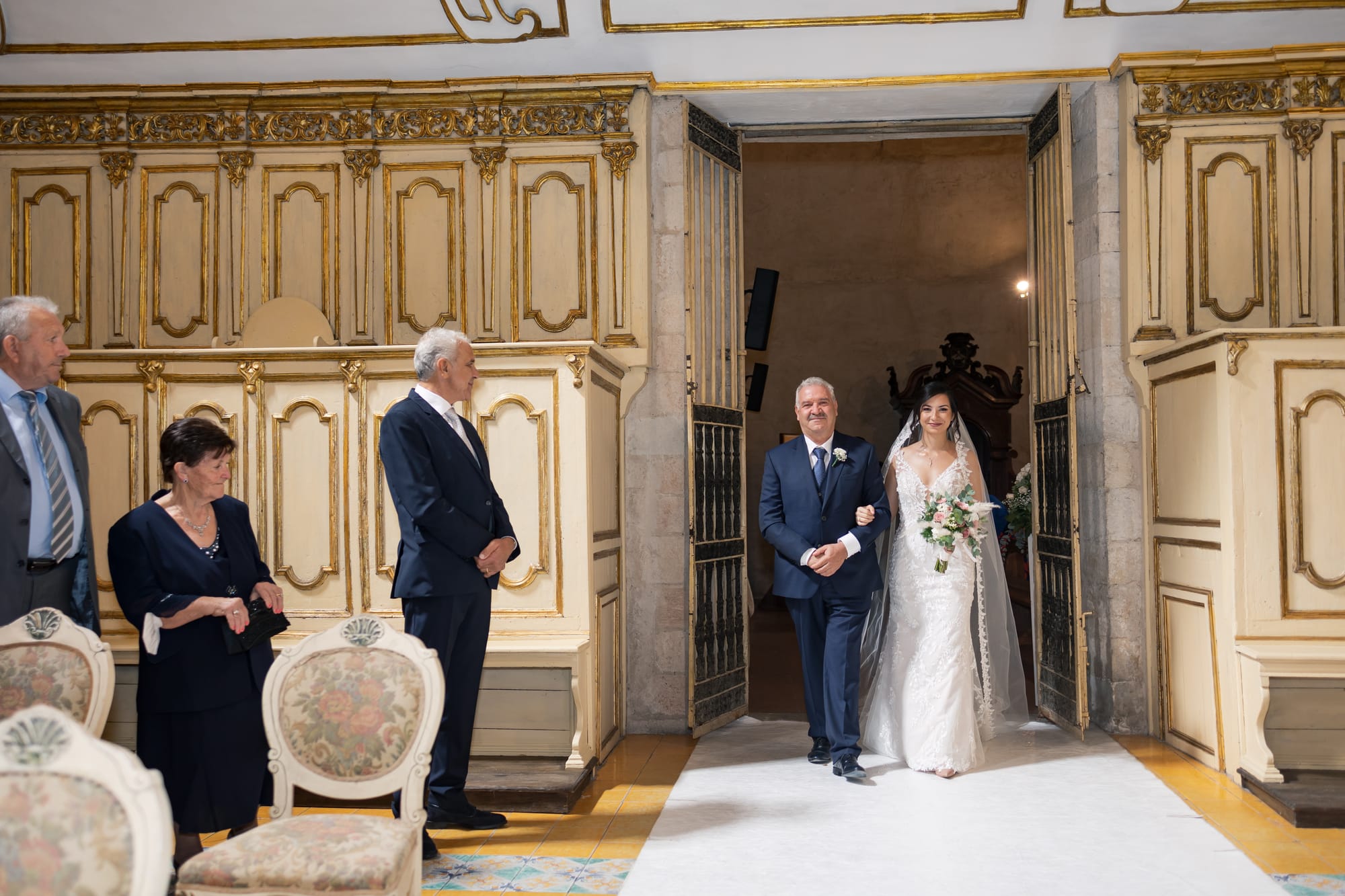 Un matrimonio elegante e senza tempo