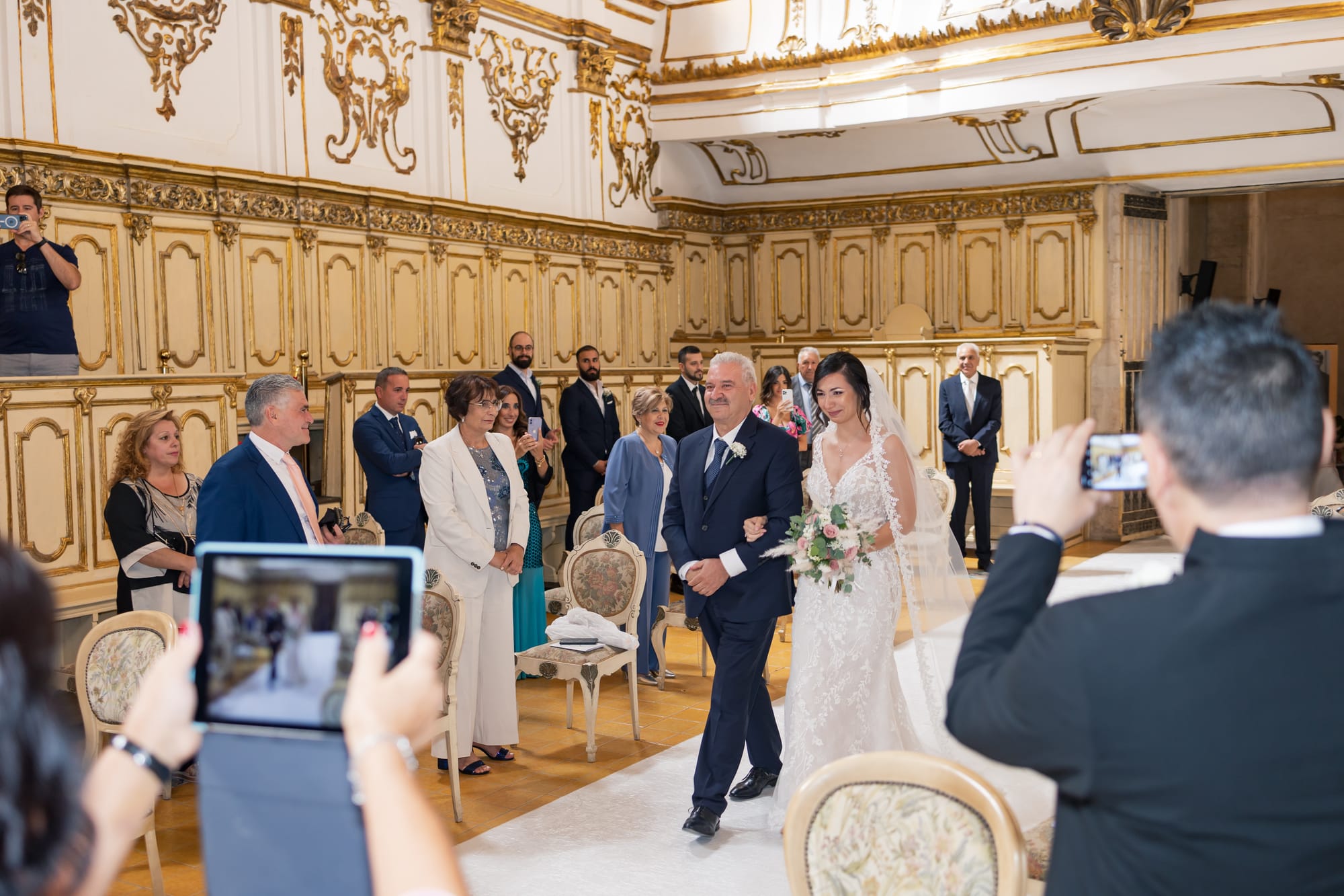 Un matrimonio elegante e senza tempo