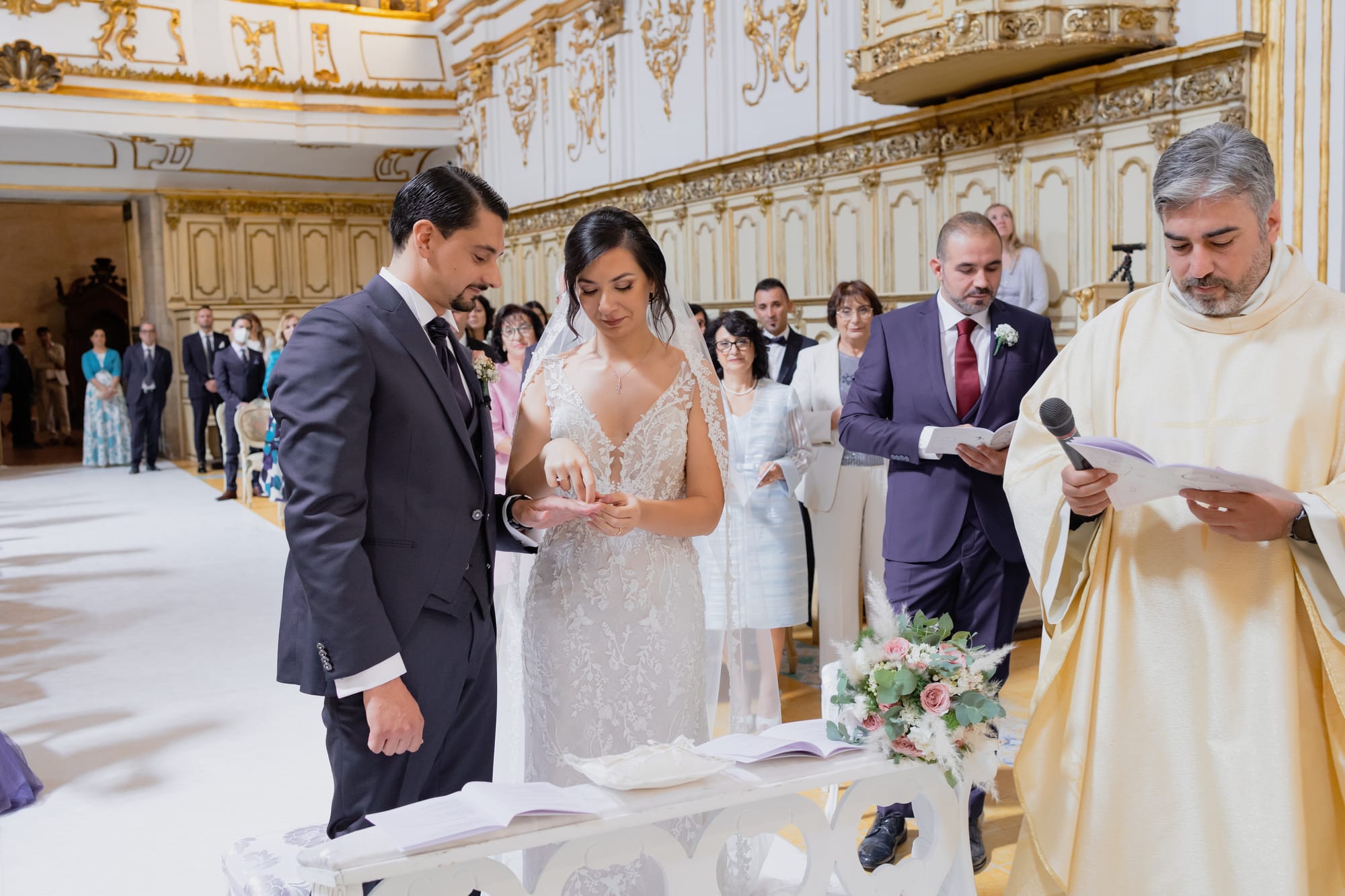 Un matrimonio elegante e senza tempo