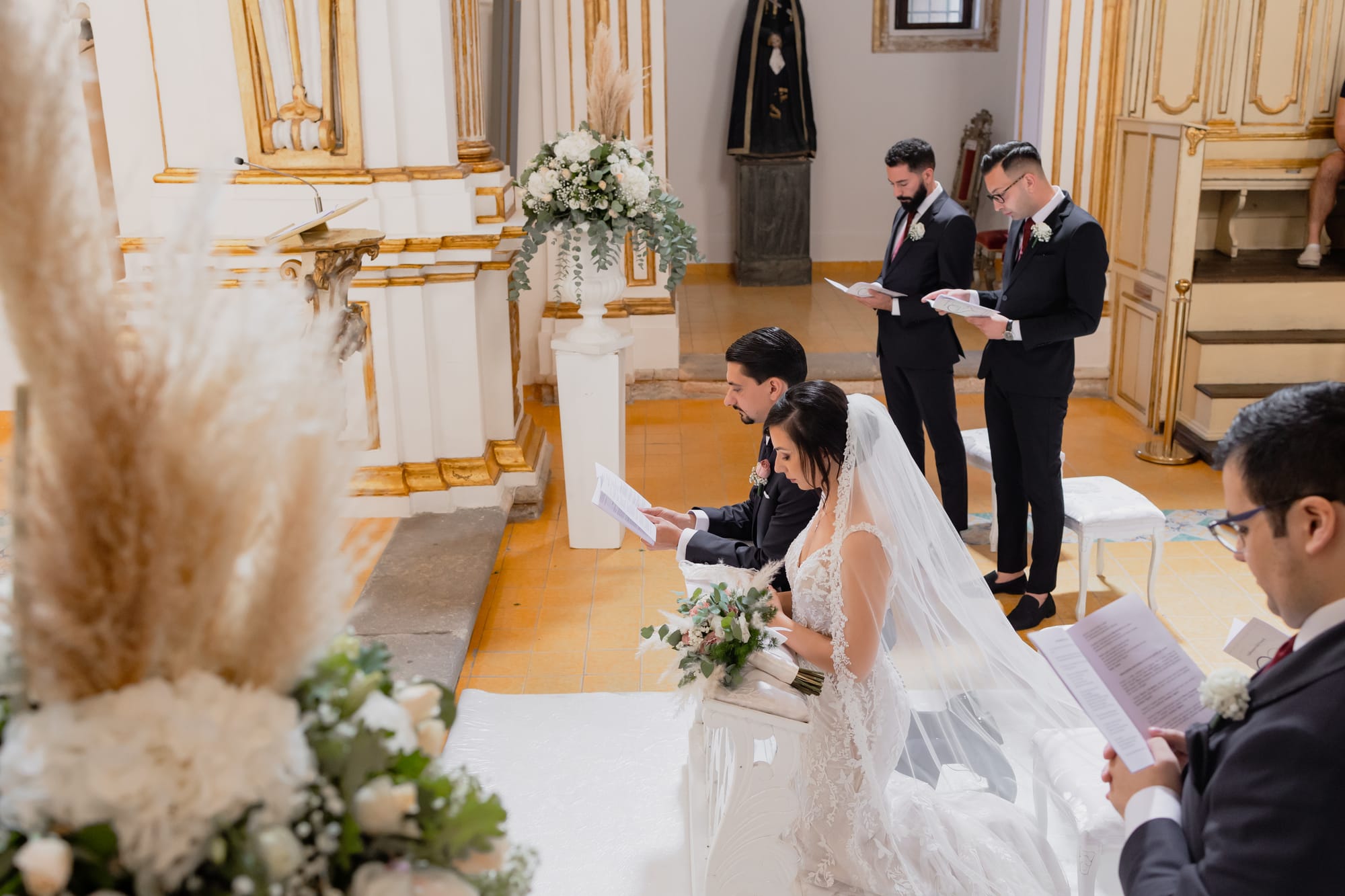 Un matrimonio elegante e senza tempo