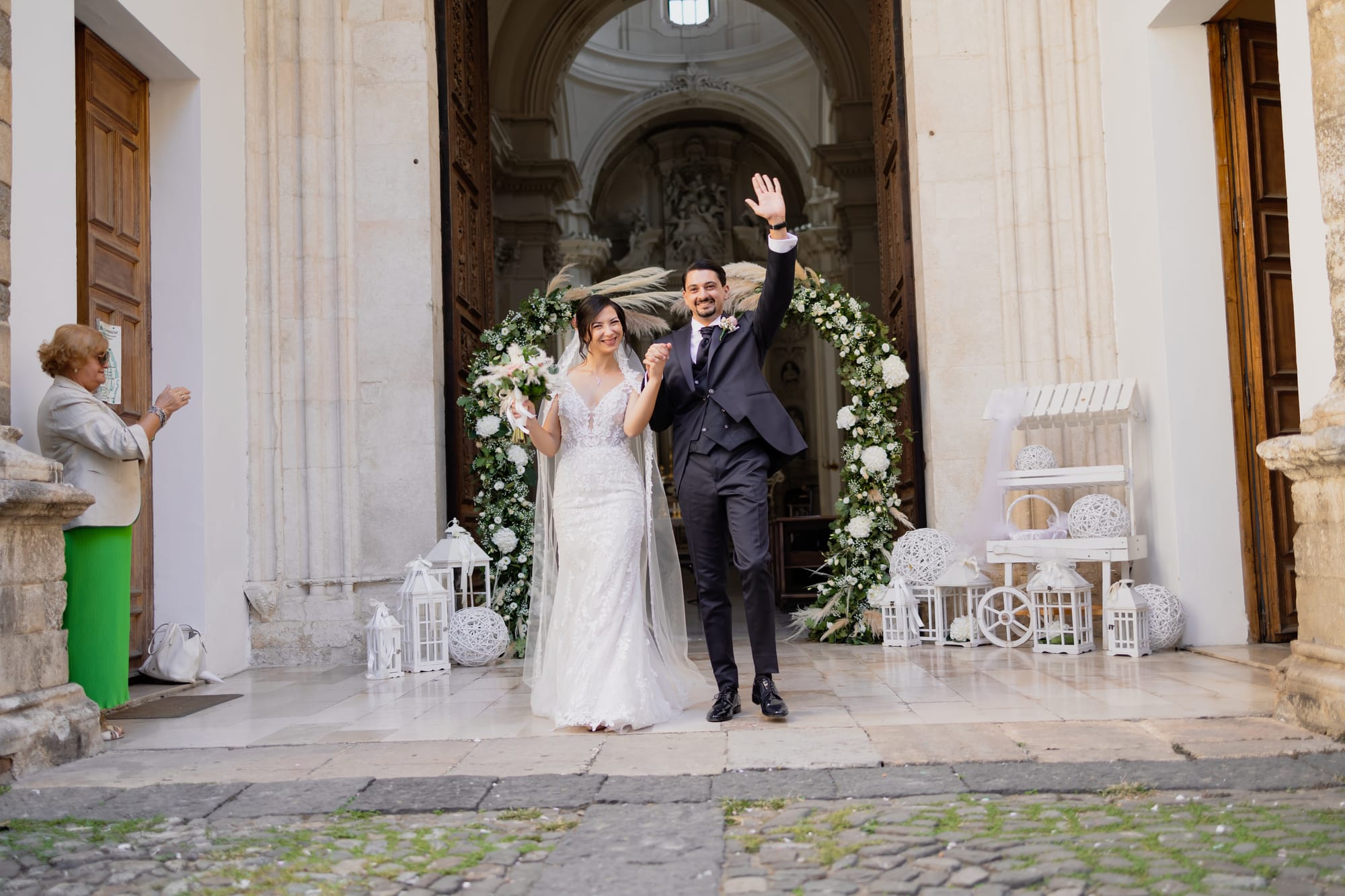 Un matrimonio elegante e senza tempo