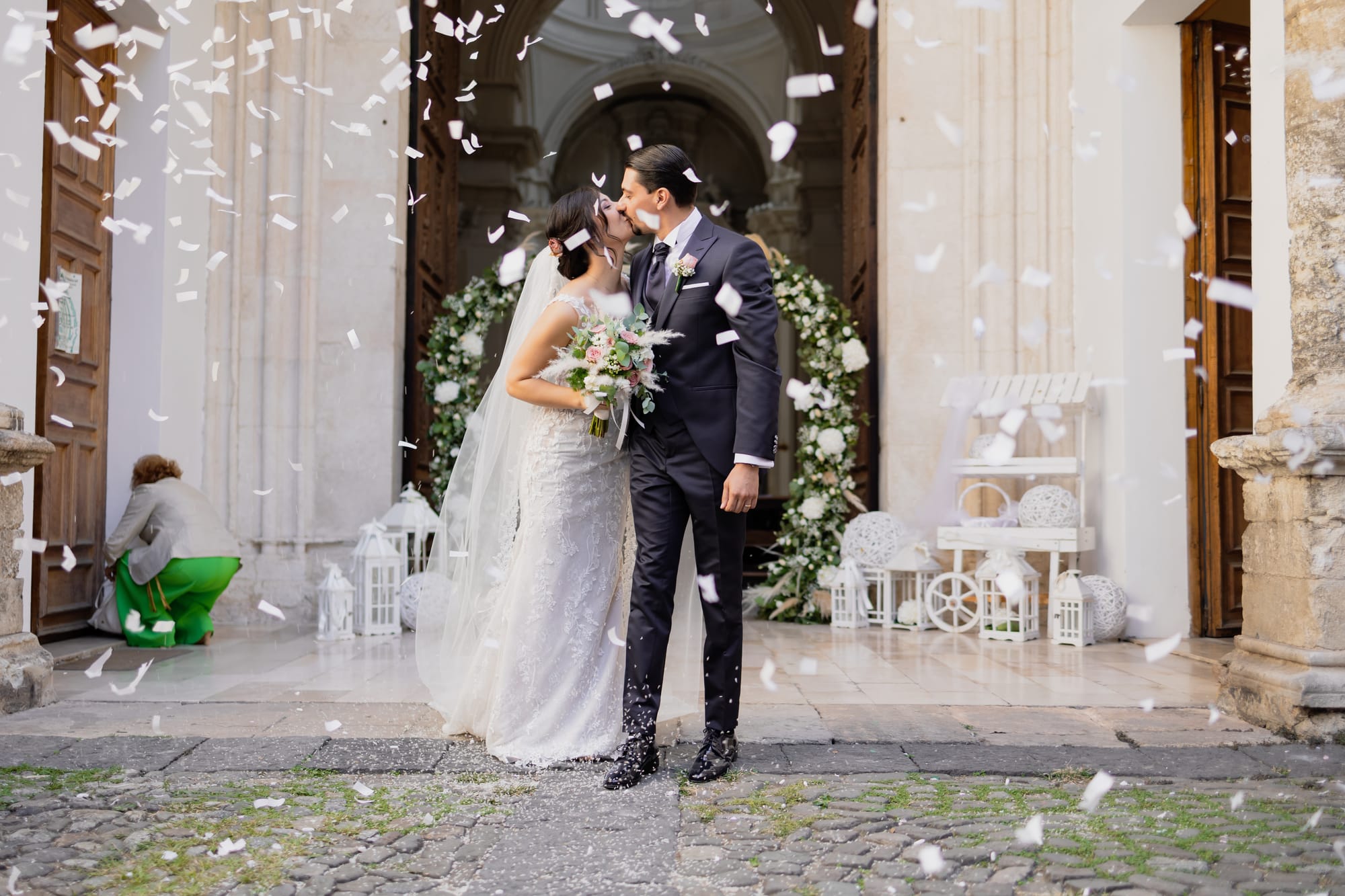 Un matrimonio elegante e senza tempo