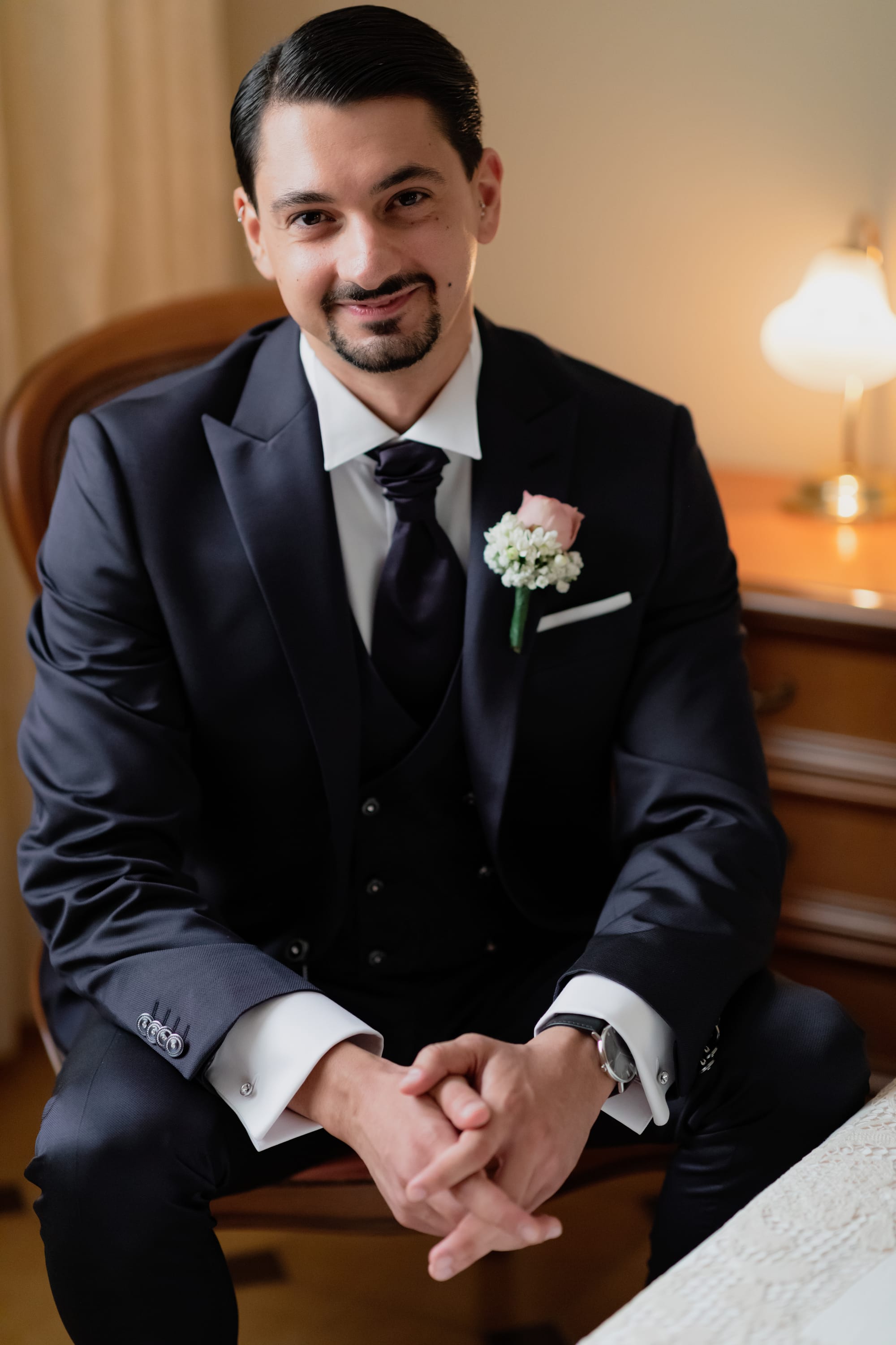 Un matrimonio elegante e senza tempo