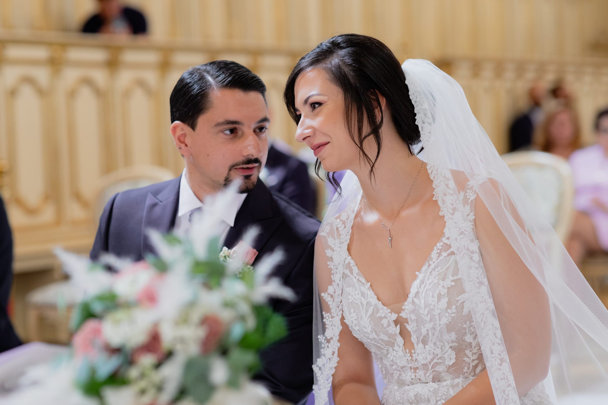 Un matrimonio elegante e senza tempo