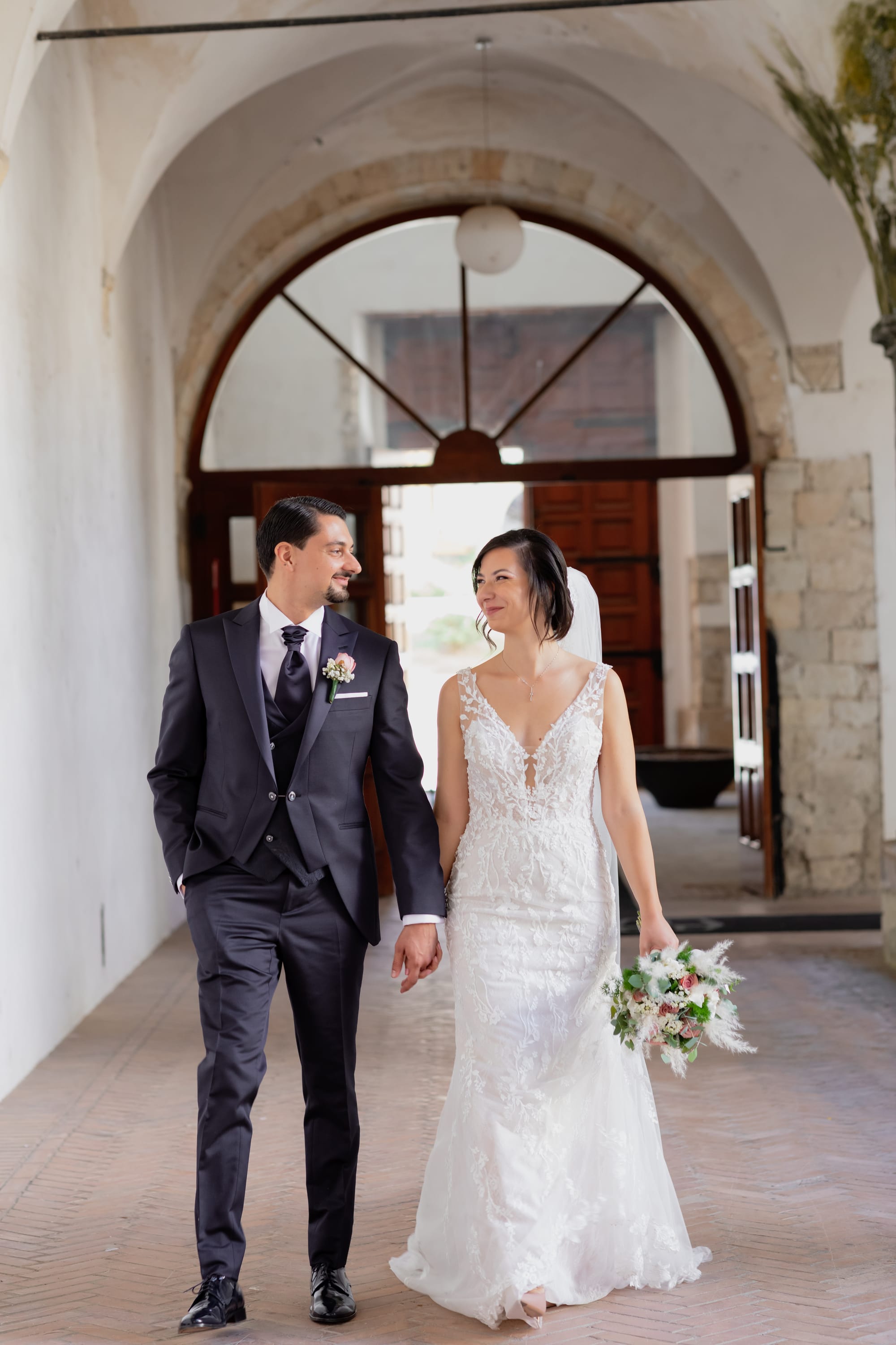 Un matrimonio elegante e senza tempo