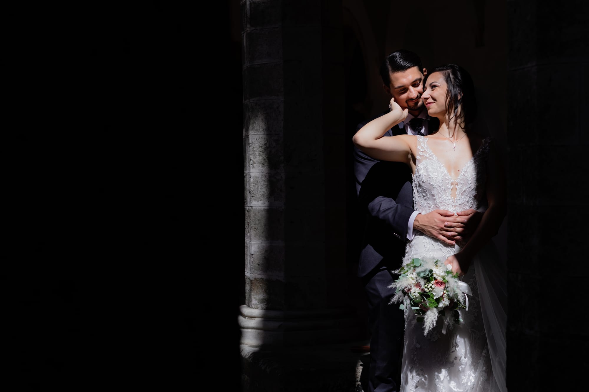 Un matrimonio elegante e senza tempo