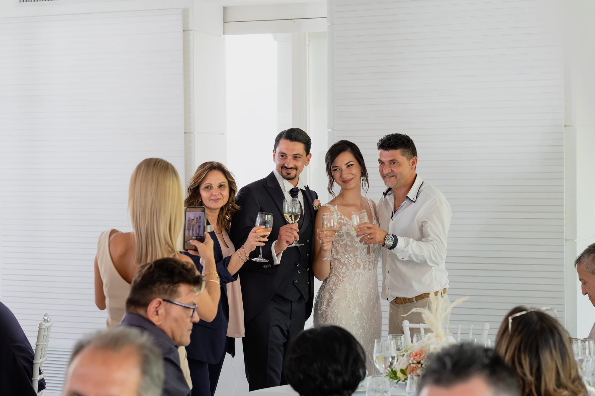 Un matrimonio elegante e senza tempo