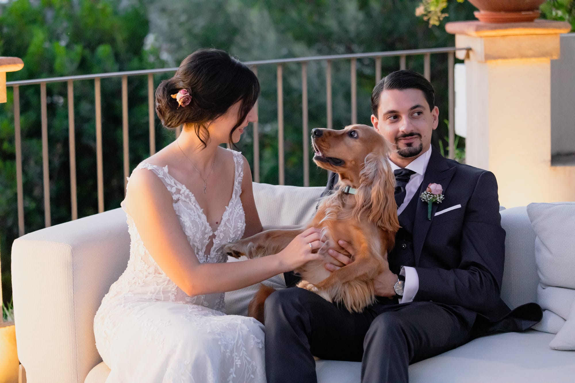 Un matrimonio elegante e senza tempo