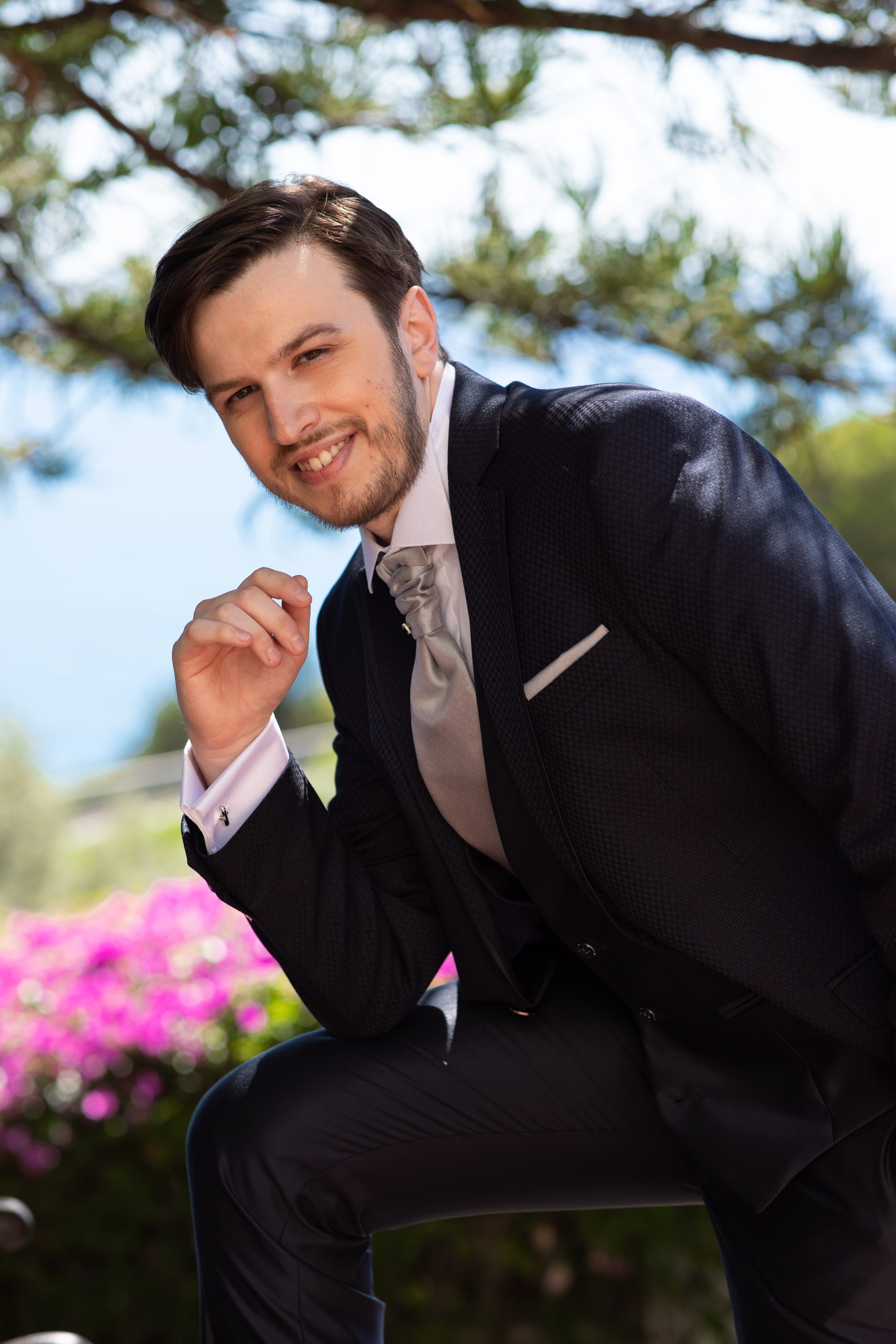 Sotto un cielo blu cobalto