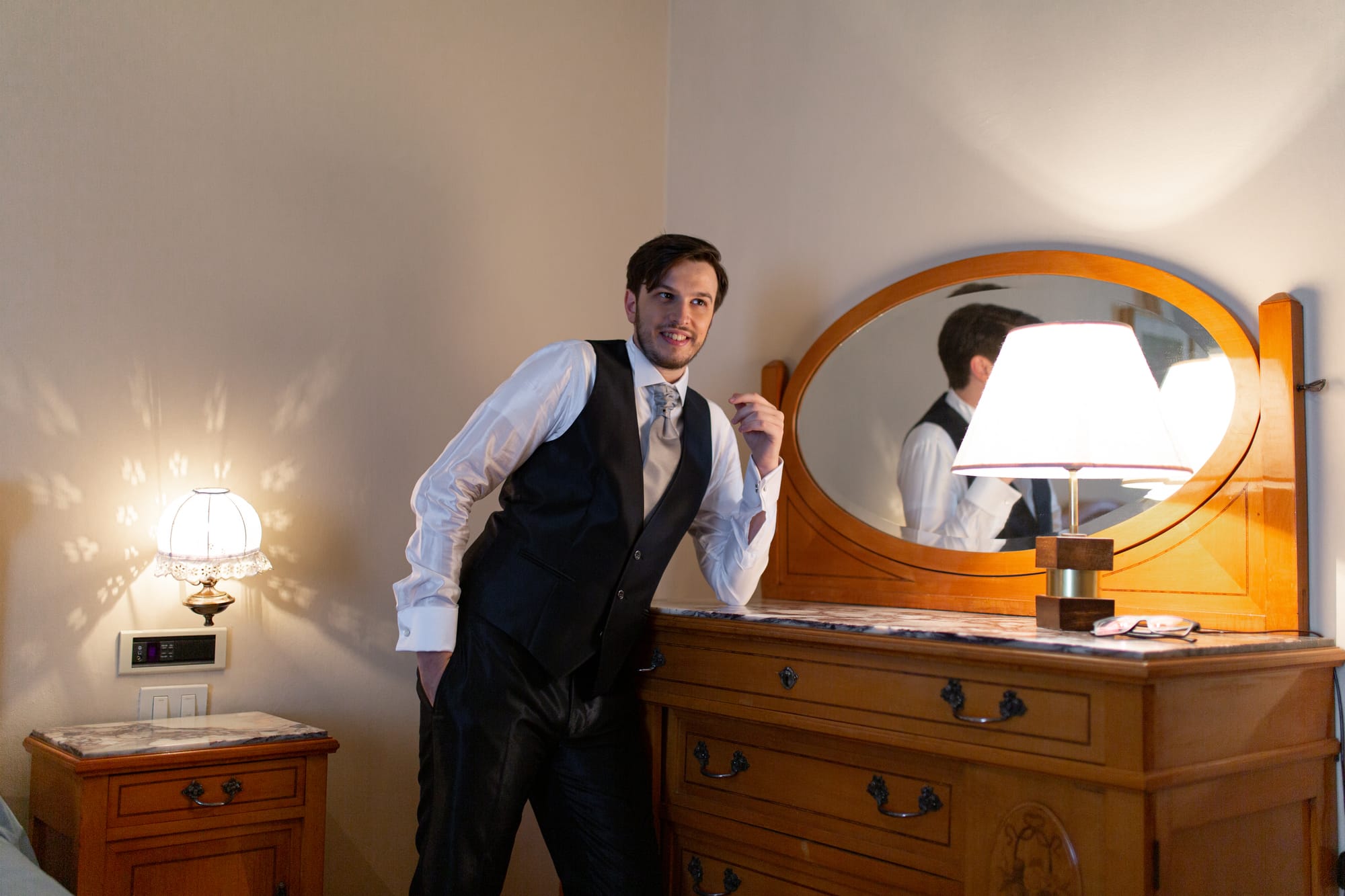 Sotto un cielo blu cobalto