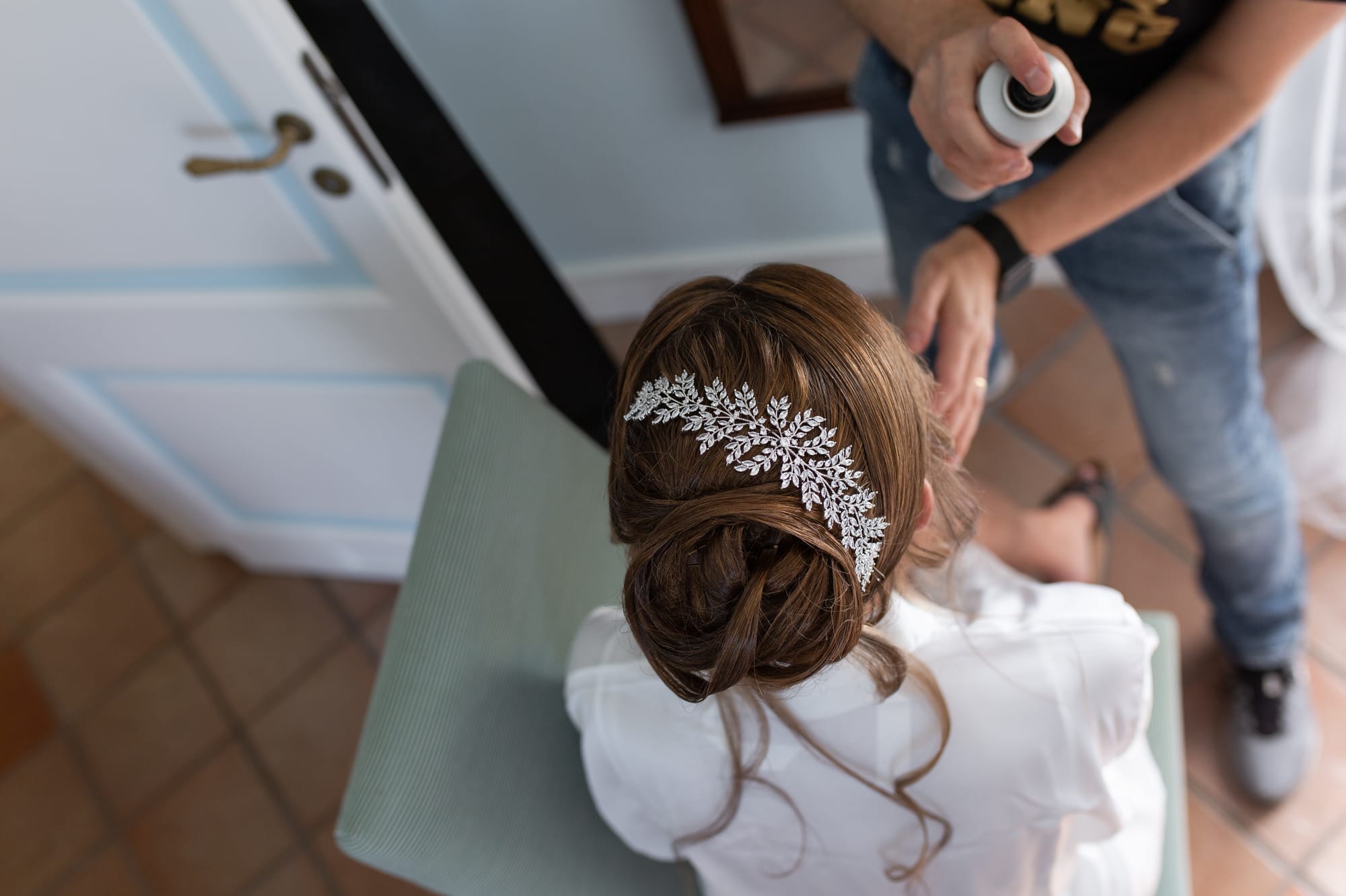 Sotto un cielo blu cobalto