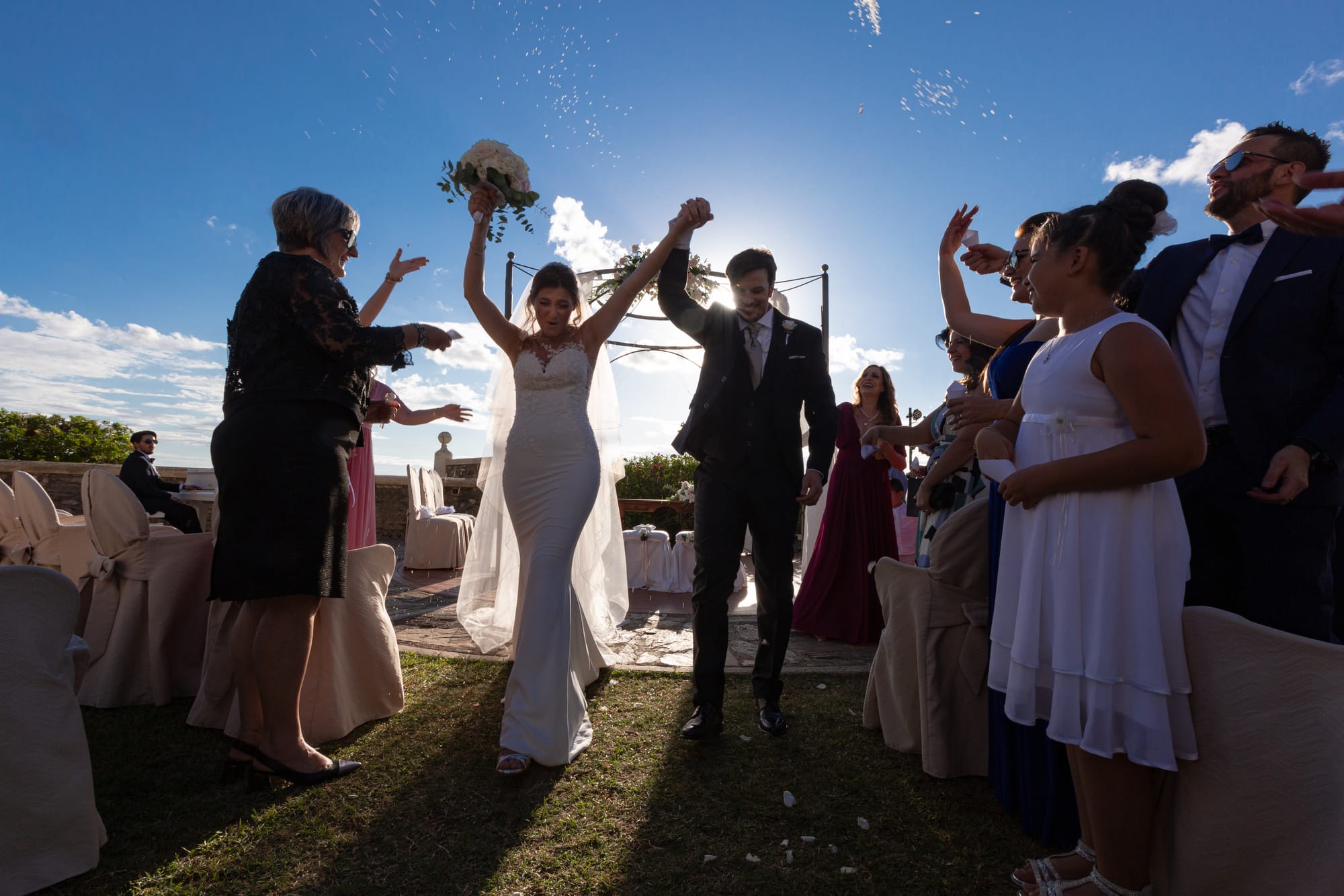 Sotto un cielo blu cobalto