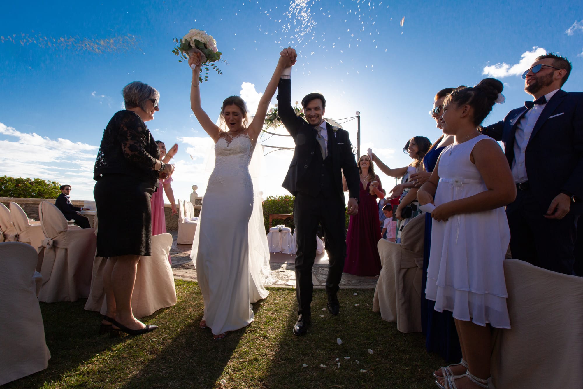 Sotto un cielo blu cobalto