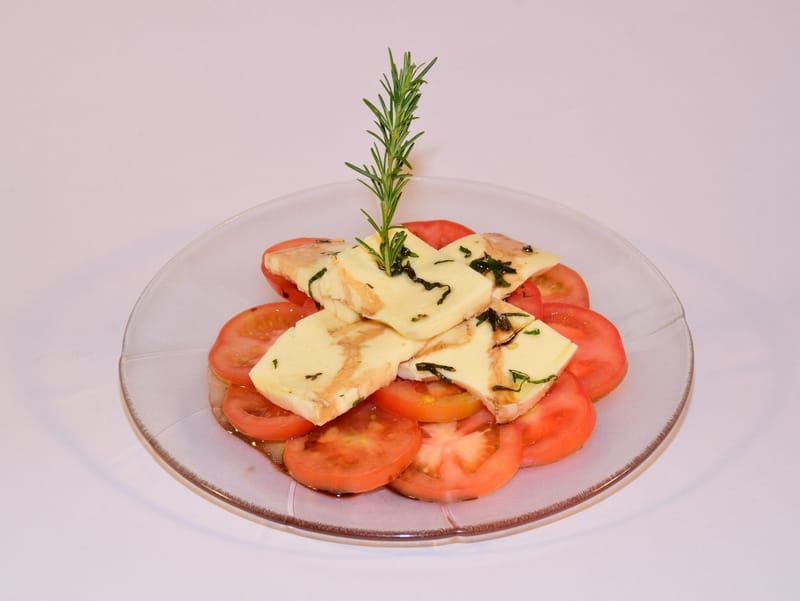 Tomates y mozzarrella “Fior di Latte”