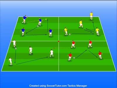 צירופים ומשחק מעברים 3V1