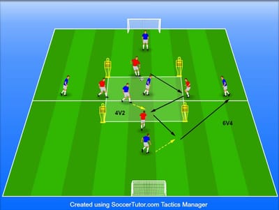 החזקת כדור מעברים 4V2 ל 6V4