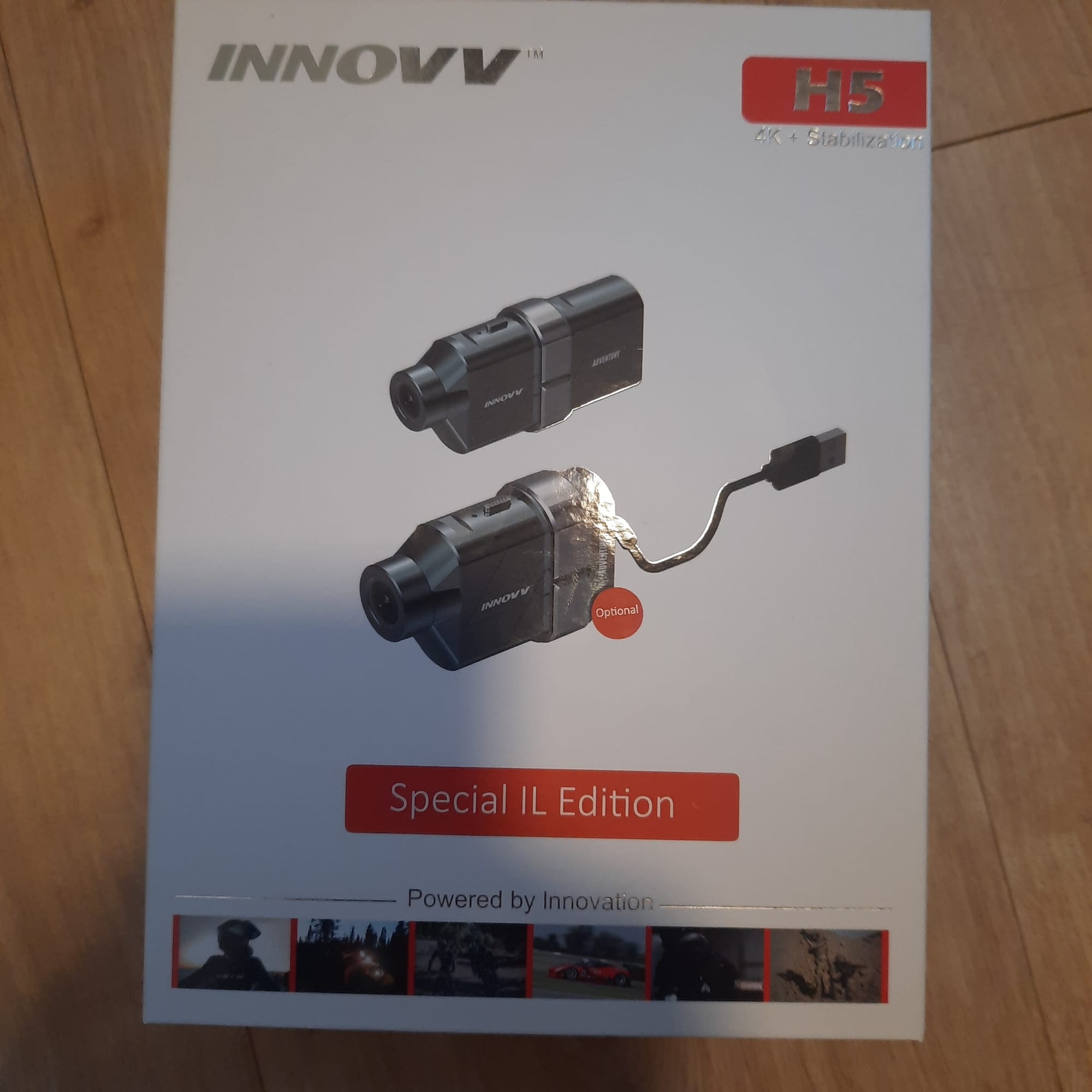 מצלמה innovv לקסדה 4k לקסדה, הכי טובה ואיכותית בעולם 900₪