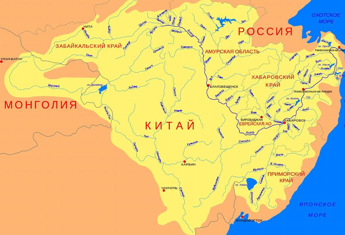 Река Аргунь