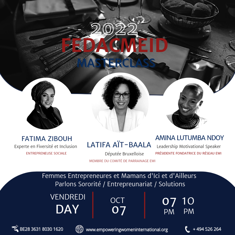 MasterClass Repas FEDACMEID BXL