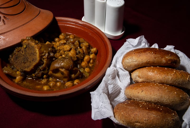 طاجن الهركمة /  Tajin Alharakima