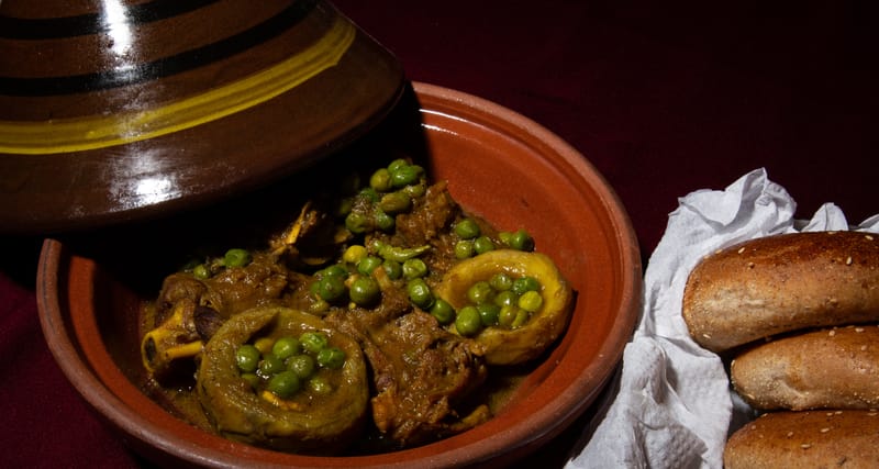 طاجين لحم بالخرشوف / Meat Tagine with Artichoke
