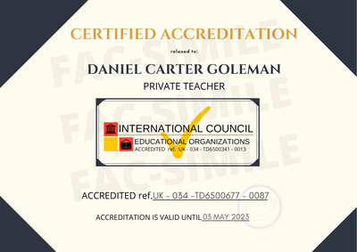 HOW CAN I USE MY CERTIFICATION AND MY ACCREDITATION? image