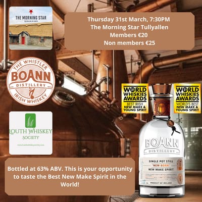Boann Distillery Tasting
