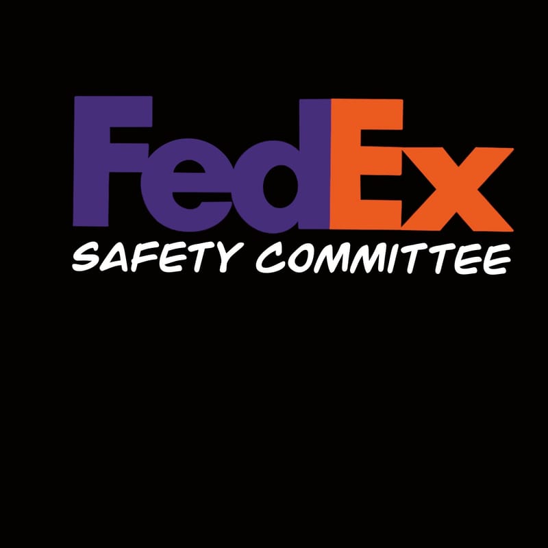 T-Shirt Design for FedEx Safety Committee