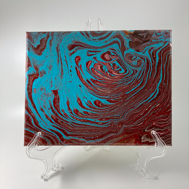 Acrylic Pour Painting
