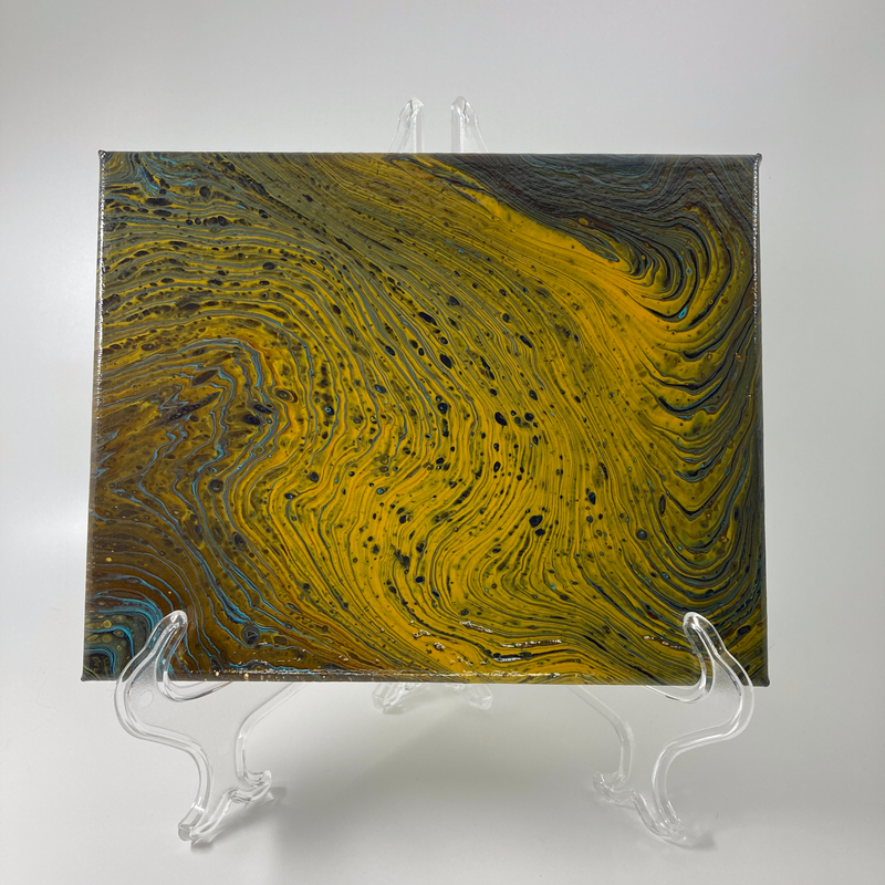 Acrylic Pour Painting