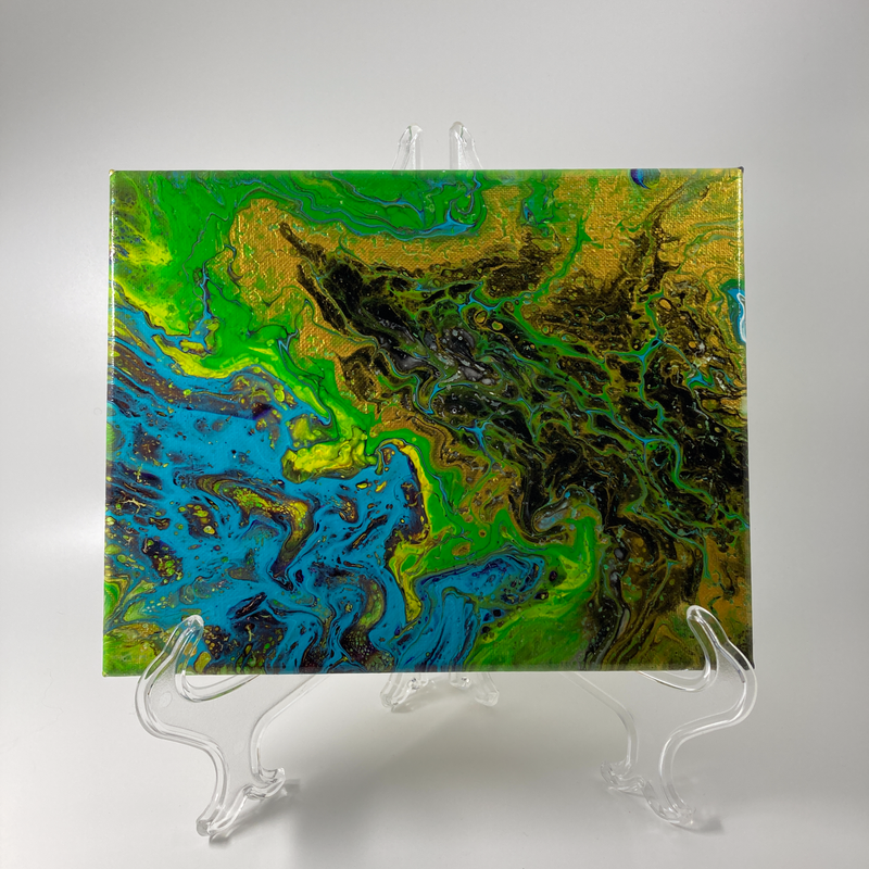 Acrylic Pour Painting