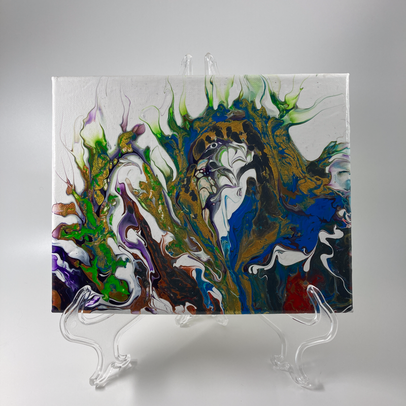 Acrylic Pour Painting