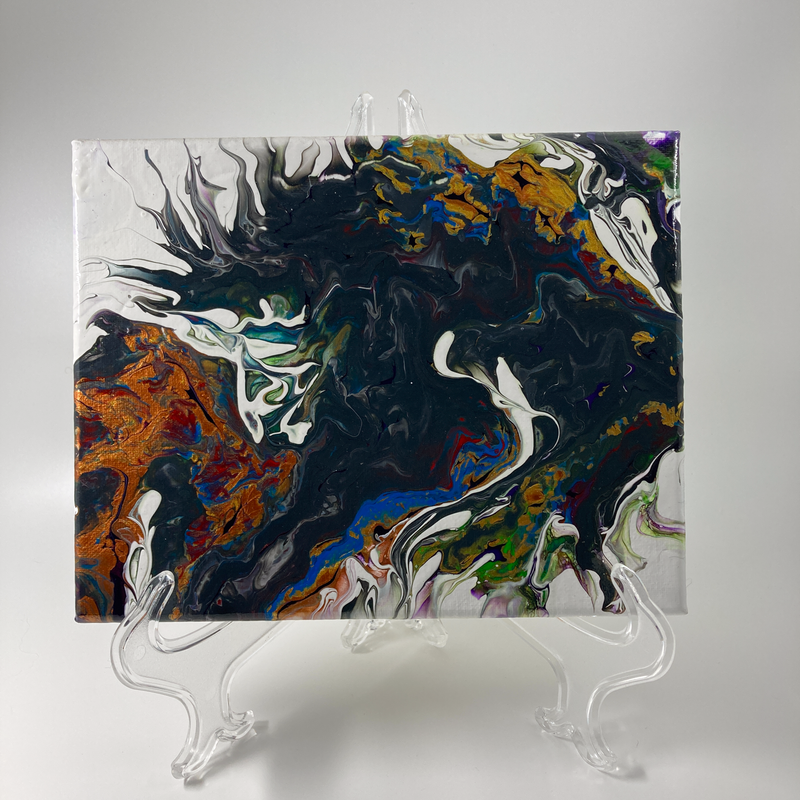 Acrylic Pour Painting