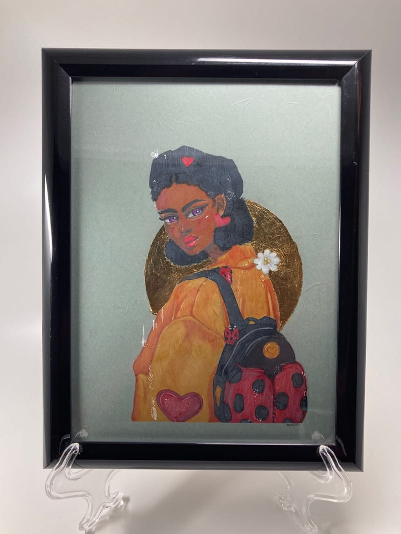 Mixed Media (Colored pencil/Graphite pencil/Marker etc)