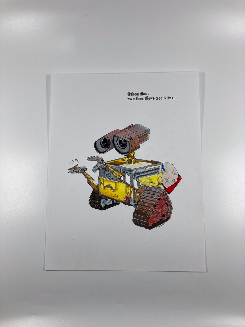 Mixed Media (Colored pencil/Graphite pencil/Marker etc)