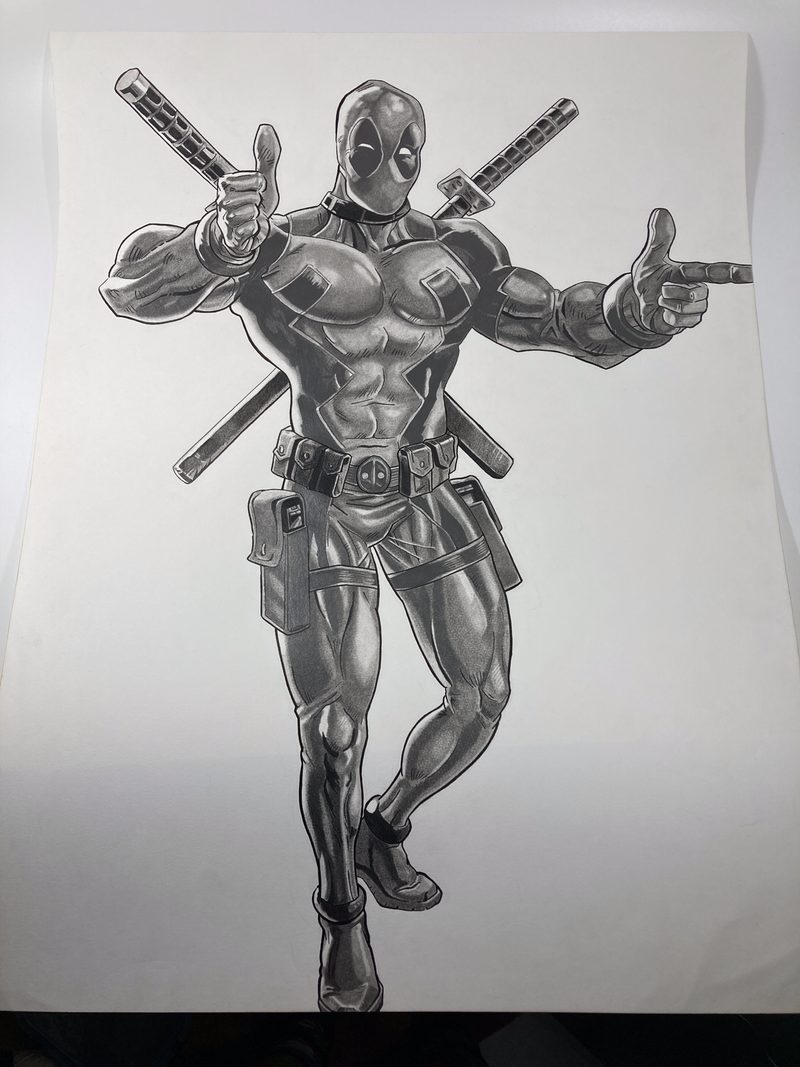 Mixed Media (Colored pencil/Graphite pencil/Marker etc)