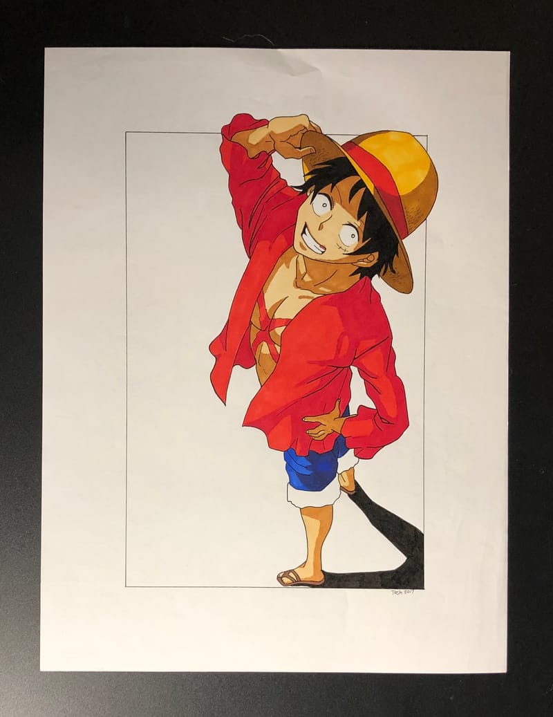 Mixed Media (Colored pencil/Graphite pencil/Marker etc)